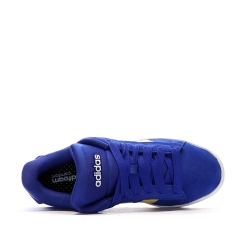 Baskets Bleu/Jaune Mixte Adidas Grand Court