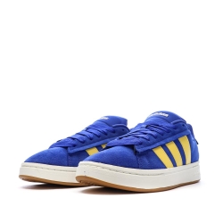 Baskets Bleu/Jaune Mixte Adidas Grand Court