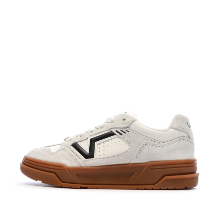 Baskets Blanches Homme Vans Upland Suede Marshmallow