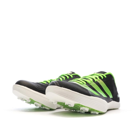 Baskets Noires/Vert Homme Adidas Adizero