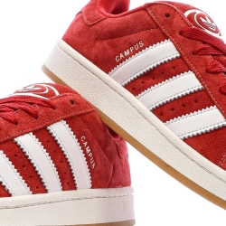Campus Baskets Rouge Clair Homme Adidas