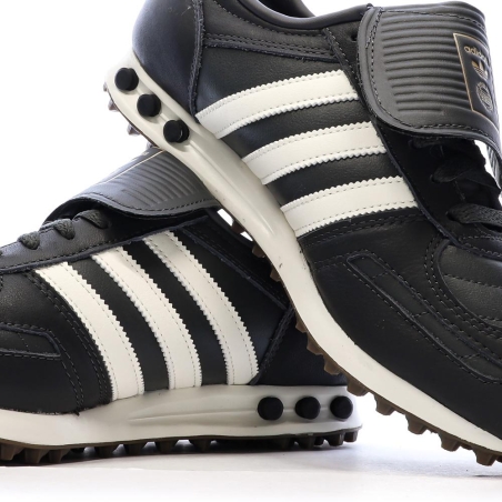 Baskets Grises Foncées Homme Adidas La Trainer