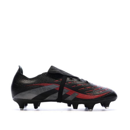 Chaussures de Football Noir Homme Adidas Predator League FT