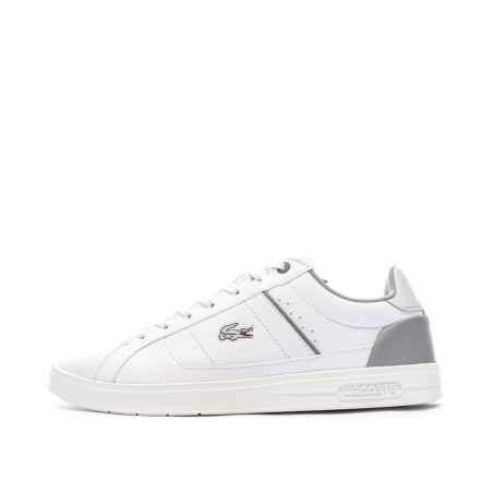 Baskets Blanches/Grises Homme Lacoste Europa