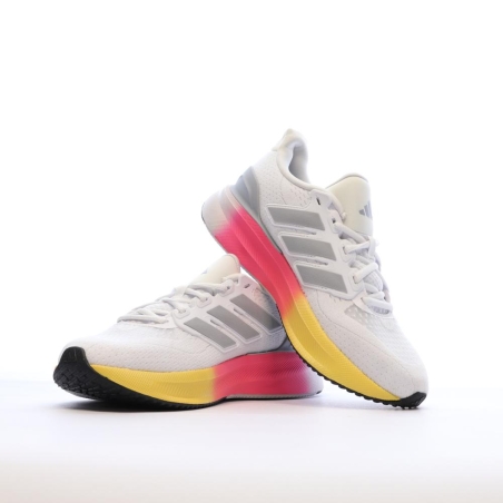 Chaussures de running Blanches/Roses Homme Adidas Ultrarun 5