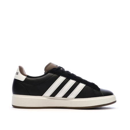 Baskets Noires/Blanches Homme Adidas Grand Court 2.0