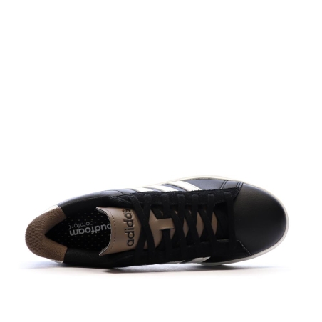 Baskets Noires/Blanches Homme Adidas Grand Court 2.0