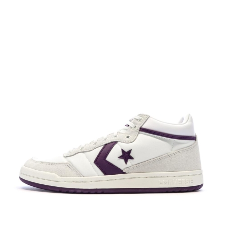 Baskets Blanc/Violet Homme Converse Fastbreak Pro