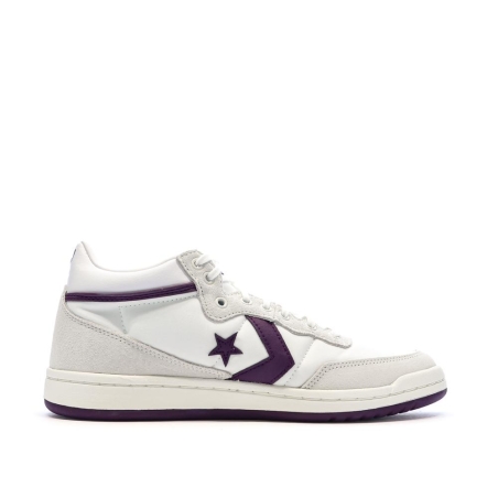 Baskets Blanc/Violet Homme Converse Fastbreak Pro