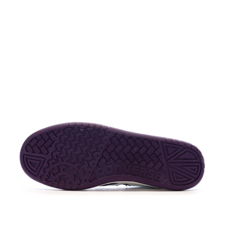 Baskets Blanc/Violet Homme Converse Fastbreak Pro