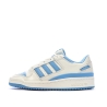 Baskets Blanches/Bleu Homme Adidas Forum