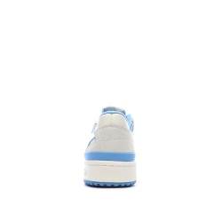 Baskets Blanches/Bleu Homme Adidas Forum