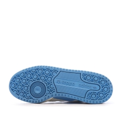 Baskets Blanches/Bleu Homme Adidas Forum
