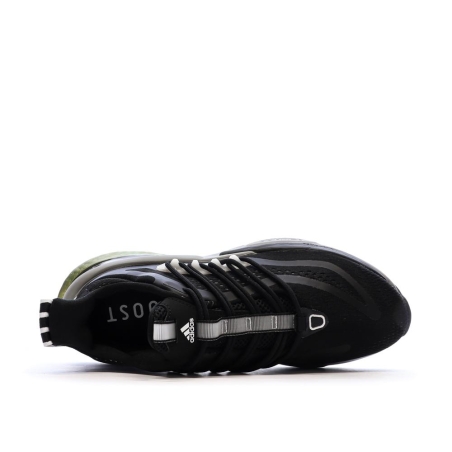 Baskets Noires/Grises Homme Adidas Alphaboost