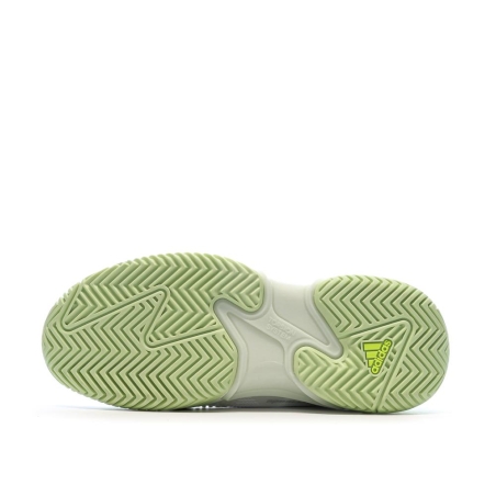 Chaussures de Tennis Vert/Blanc Adidas Barricade 13