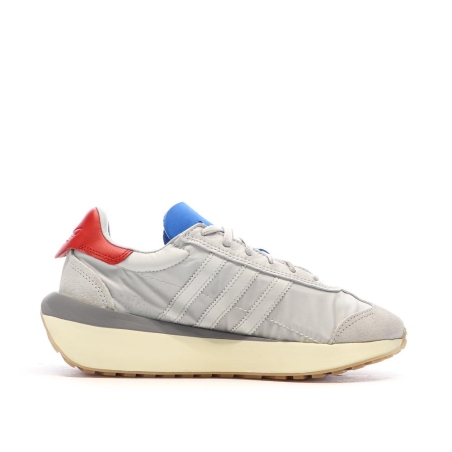 Baskets Gris/Bleu/Rouge Homme Adidas Country