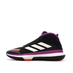 Chaussures de basketball Noires/Violettes Homme Adidas Bounce