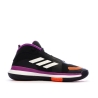 Chaussures de basketball Noires/Violettes Homme Adidas Bounce