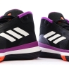 Chaussures de basketball Noires/Violettes Homme Adidas Bounce