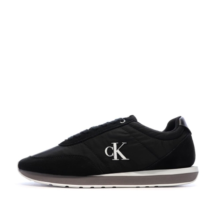 Baskets Noir/Blanc Homme Calvin Klein Jeans Retros