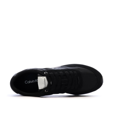 Baskets Noir/Blanc Homme Calvin Klein Jeans Retros