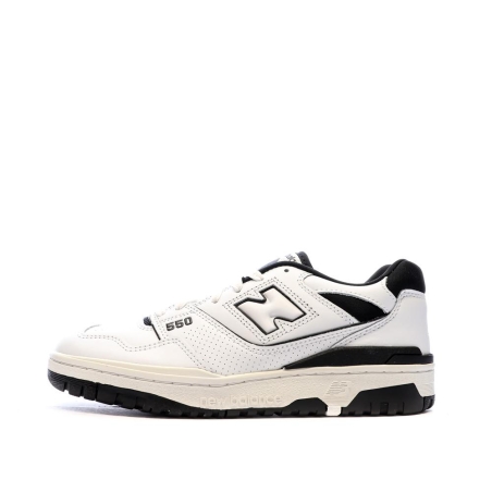 Baskets Blanche/Noir Homme New Balance 550