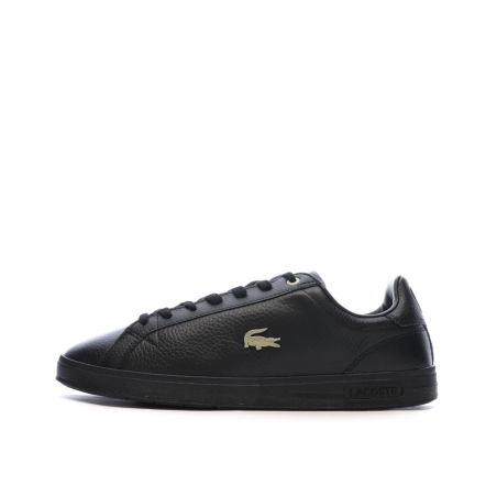 Baskets Noires Homme Lacoste Court