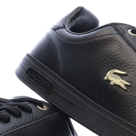 Baskets Noires Homme Lacoste Court