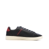 Baskets Noires/Rouges Homme Lacoste Court