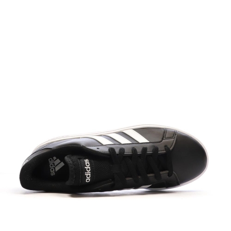 Baskets Noires/Blanches Homme Adidas Grand Court Base 2.0