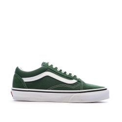 Baskets Vertes Homme Vans Old Skool Color