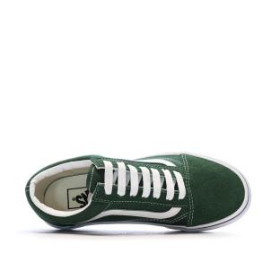 Baskets Vertes Homme Vans Old Skool Color