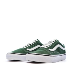 Baskets Vertes Homme Vans Old Skool Color