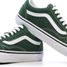 Baskets Vertes Homme Vans Old Skool Color