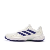 Baskets Blanches/Bleu Homme Adidas Courtjam