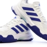 Baskets Blanches/Bleu Homme Adidas Courtjam