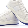 Baskets Blanc/Bleu Mixte Le Coq Sportif Terra