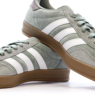 Baskets Vertes Homme Adidas Gazelle Indoor