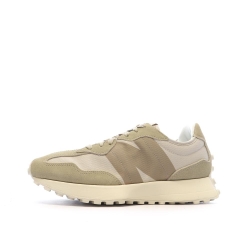 New Balance 327 Baskets Beige/Marron Clair Homme U327MG