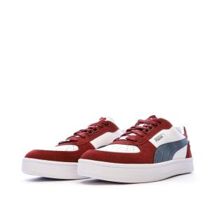 Baskets Blanc/Marine Homme Puma Caven 2 Lux