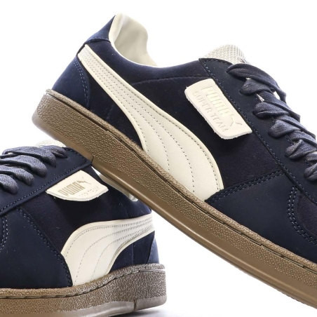 Baskets Bleu Homme Puma Super Team Velvet