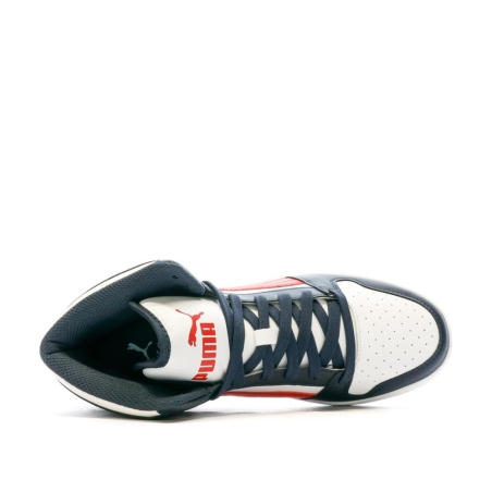 Baskets Noires/Rouges Homme Puma Rebound