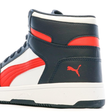 Baskets Noires/Rouges Homme Puma Rebound