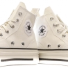 Baskets Blanches Homme Converse Chuck 70 De Luxe