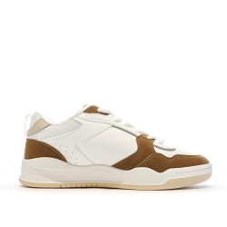 Baskets Blanches/Beiges/Camel Homme Umbro Tywen