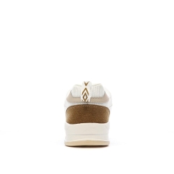 Baskets Blanches/Beiges/Camel Homme Umbro Tywen