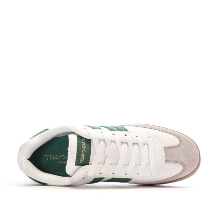 Baskets Blanc/Vert Homme Teddy Smith 120032