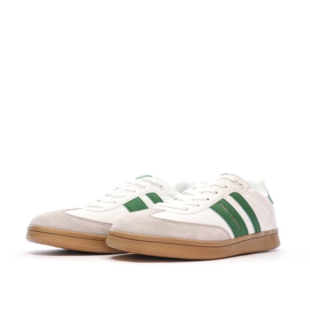 Baskets Blanc/Vert Homme Teddy Smith 120032