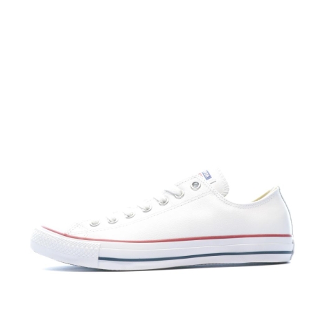 All Star Baskets cuir blanc homme/femme Converse