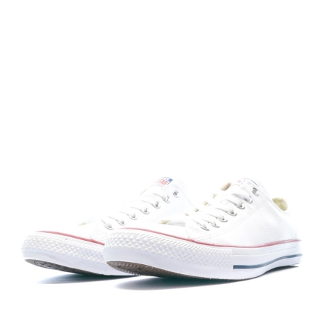All Star Baskets cuir blanc homme/femme Converse